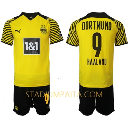 Virallinen pelipaita BVB Borussia Dortmund Erling Haaland 9 Koti 2021-22 Lyhythihainen - Lasten( + Lyhyet housut ) Virallinen pelipaita BVB Borussia Dortmund Erling Haaland 9 Koti 2021-22 Lyhythihainen - Lasten( + Lyhyet housut )